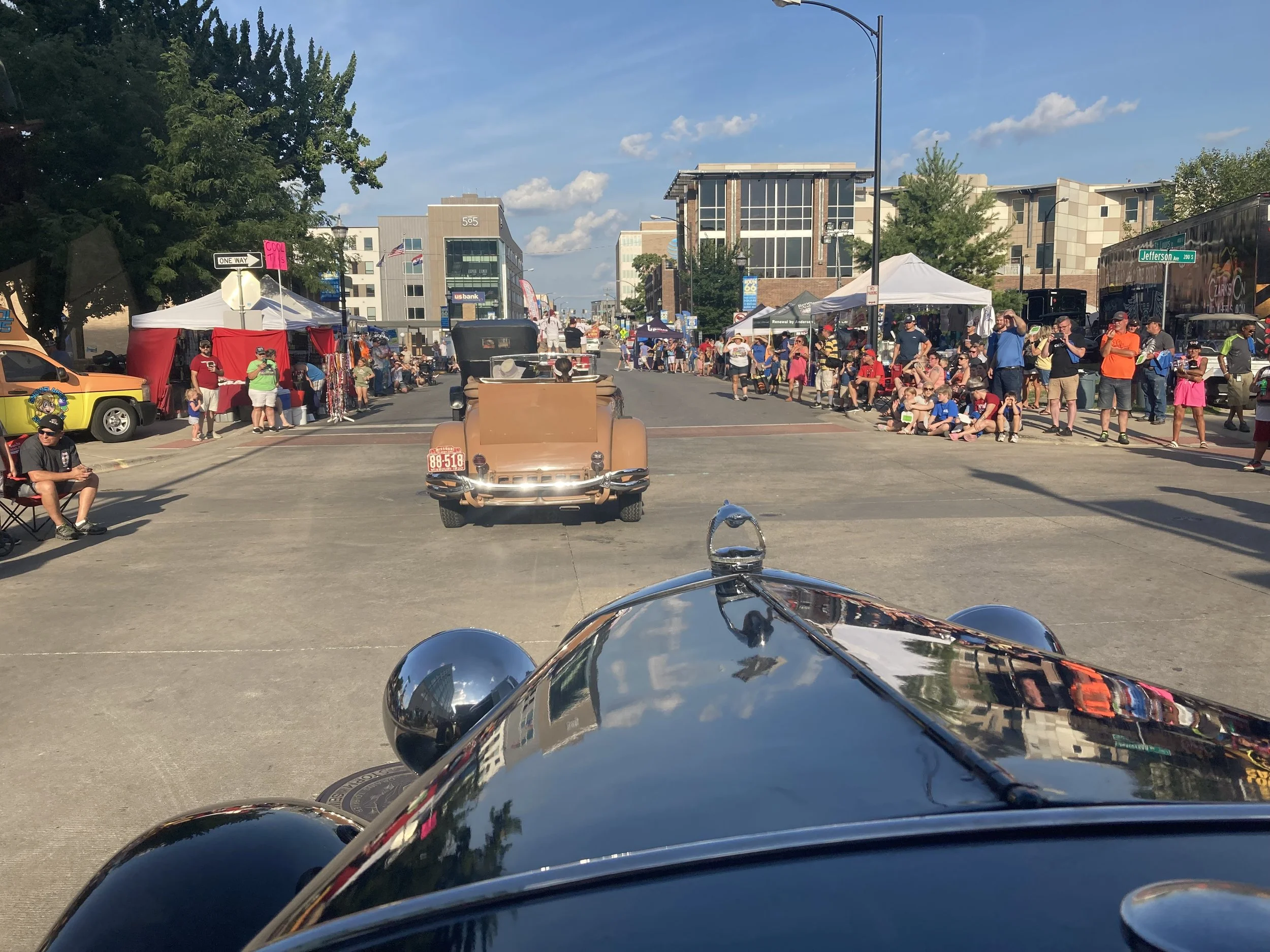 Old-time Road Trip Adventures Going and Coming to the Springfield